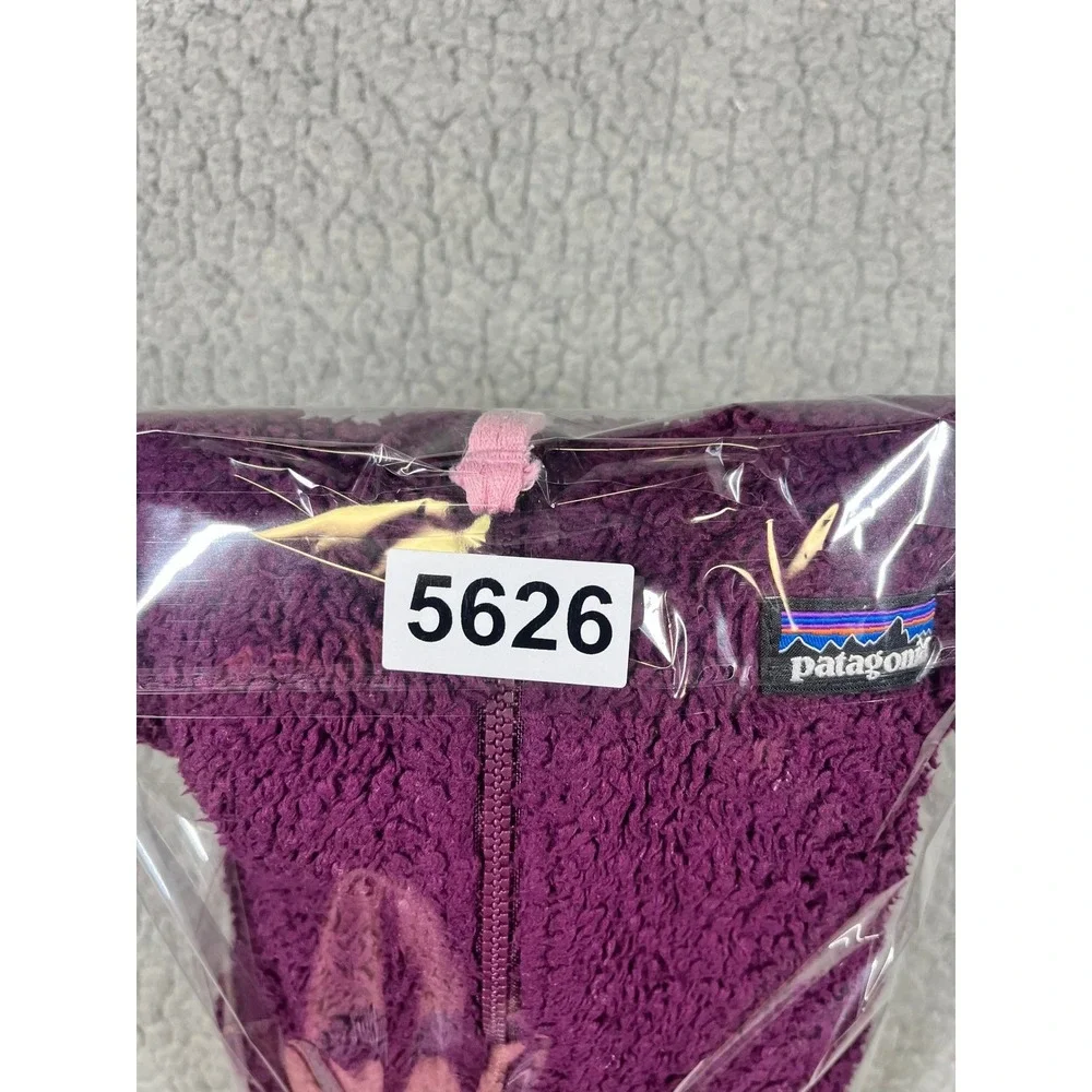 Patagonia Baby Furry Friends Hooded Fleece Jacket Purple Bear Ears‎ 12-18M 60155